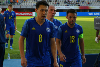 Фотография к новости: Казахстан разгромно проиграл Северной Македонии в товарищеском матче