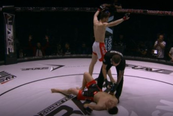 Фотография к новости: Непобежденный казахстанский файтер проиграл тяжелым нокаутом на третьей минуте боя