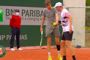 Фотография к новости: Голубев и Бублик одержали победу, которая войдет в историю казахстанского тенниса