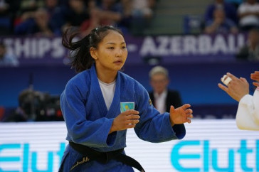 Фотография к новости: Отгонцэцэг Галбадрах стартовала с победы на чемпионате мира по дзюдо