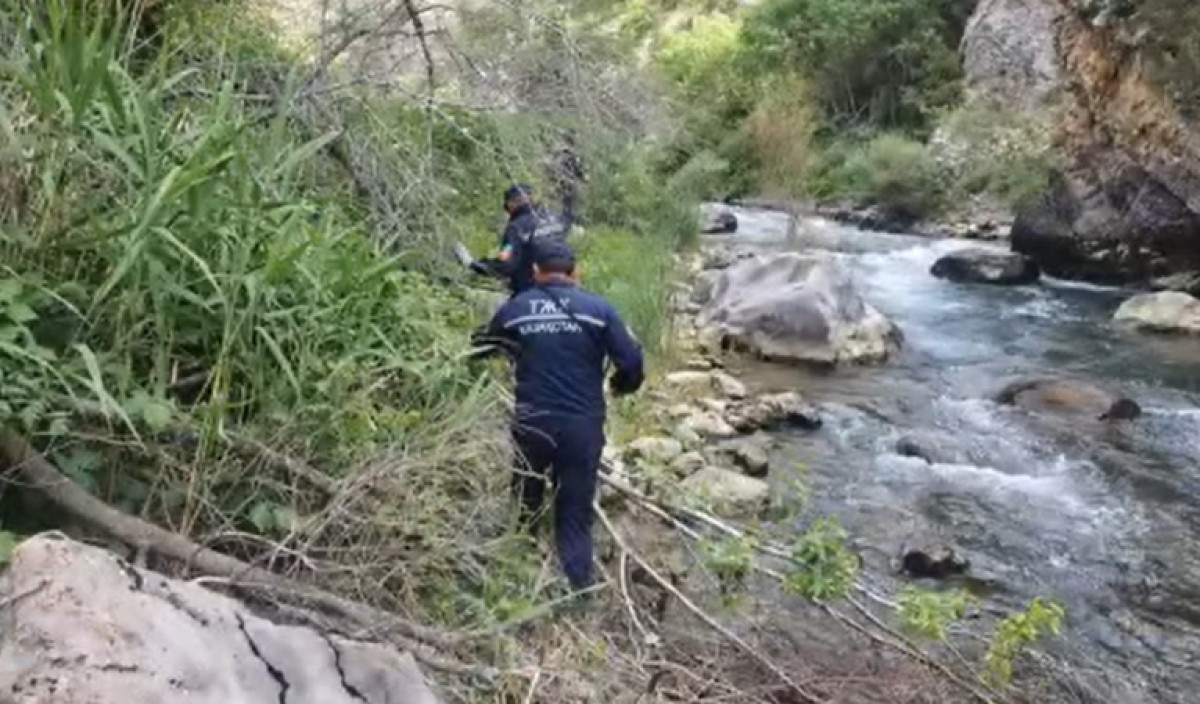 Видео поисков пропавших в Туркестанской области туристов показали в МЧС РК