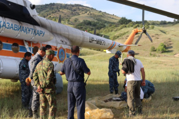 Фотография к новости: Найдено тело еще одного пропавшего в Туркестанской области туриста