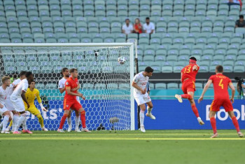 Фотография к новости: Сборная Швейцарии сыграла вничью с Уэльсом на матче Евро-2020