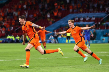 Фотография к новости: Нидерланды в упорном поединке обыграли Украину на Евро-2020