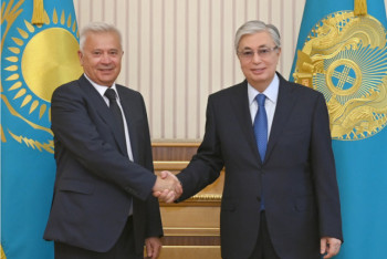 Фотография к новости: Токаев принял президента нефтяной компании