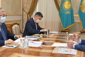 Фотография к новости: Касым-Жомарт Токаев принял Кайрата Келимбетова