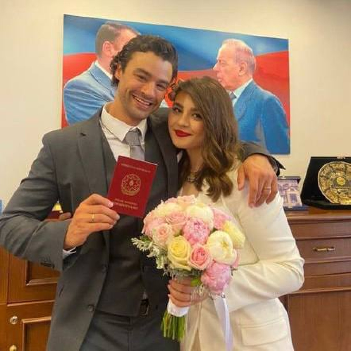 Сын Жана-Клода Ван Дамма женился на азербайджанской пианистке