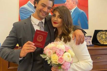 Фотография к новости: Сын Жана-Клода Ван Дамма женился на азербайджанской пианистке