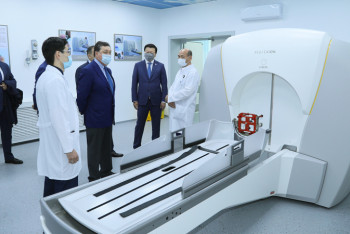 Фотография к новости: Первый в ЦА "Гамма-нож" установлен в Национальном центре нейрохирургии Казахстана