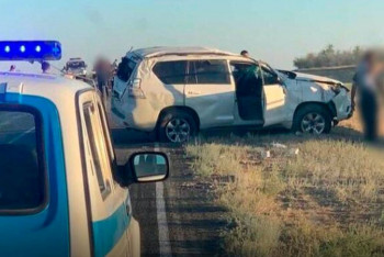 Фотография к новости: Машина с директорами актюбинских школ разбилась на трассе, есть жертвы