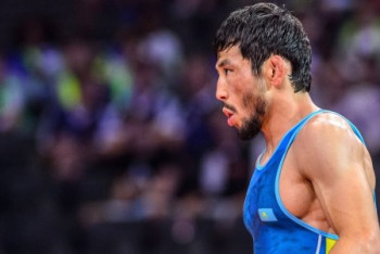 Фотография к новости: Казахстанский борец греко-римского стиля взял серебро международного турнира в Турции