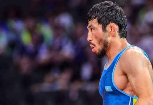 Фотография к новости: Казахстанский борец греко-римского стиля взял серебро международного турнира в Турции