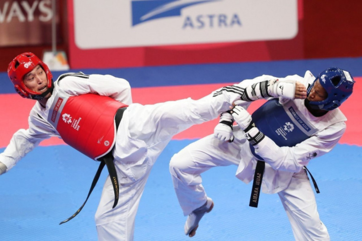 Казахстанские тхэквондисты завоевали девять медалей на турнире в Бейруте