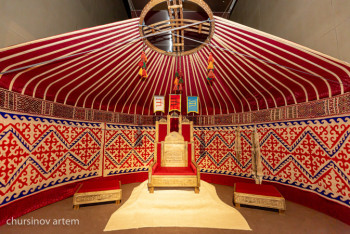 Фотография к новости: Фоторепортаж. Нацмузей рассказывает об истоках казахской государственности