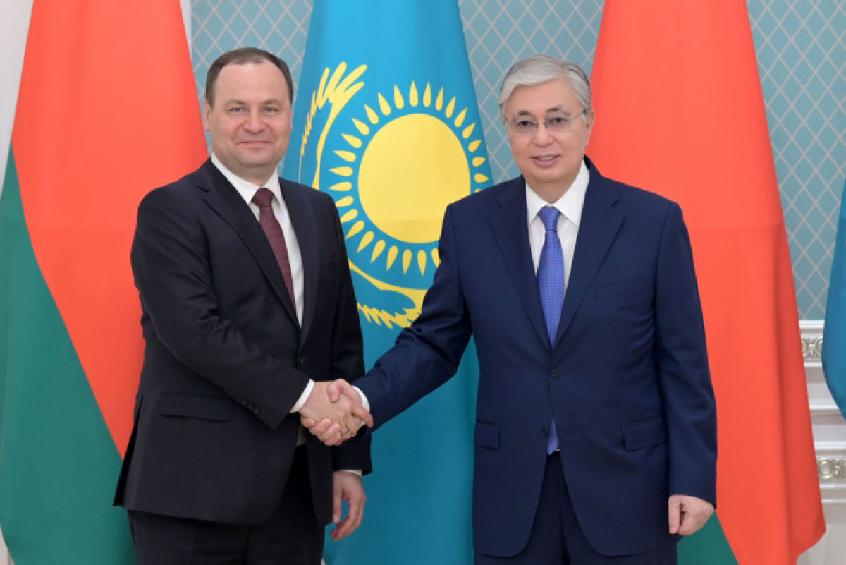 Токаев принял премьер-министра Беларуси