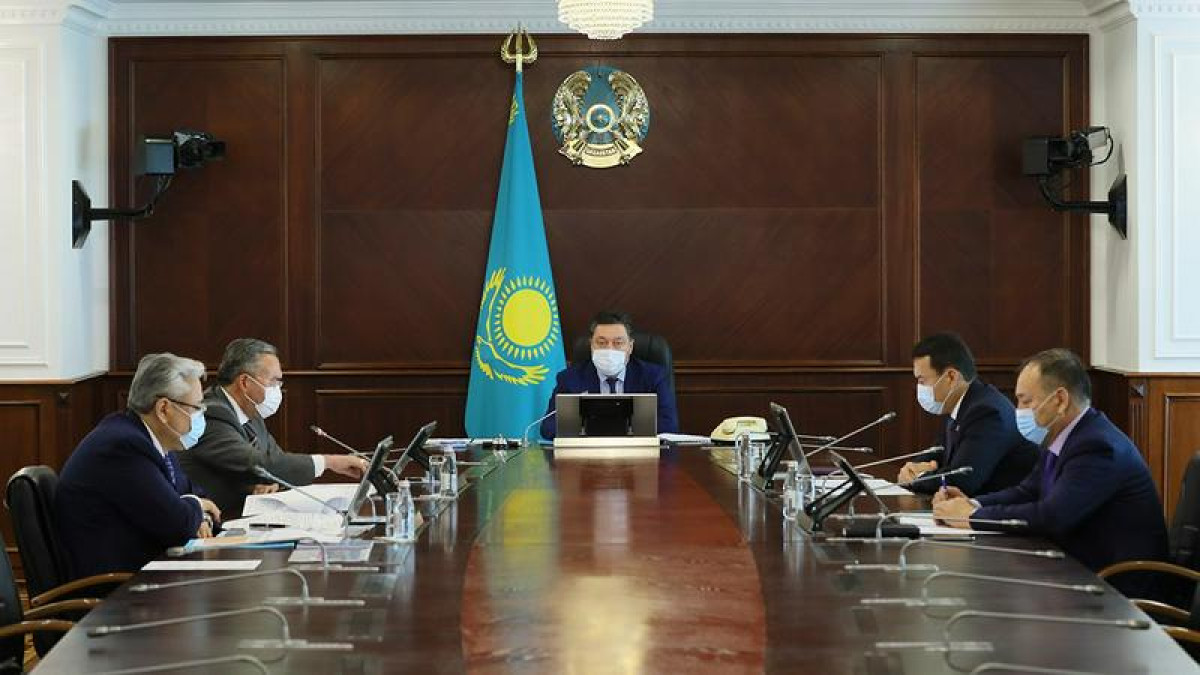 Премьер РК провел заседание Национальной комиссии по модернизации