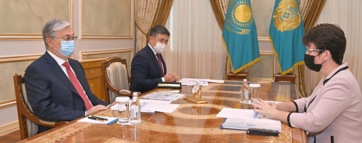 Токаев принял председателя Счетного комитета