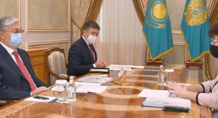 Токаев принял председателя Счетного комитета