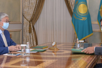 Фотография к новости: Новый прогноз по росту экономики Казахстана в 2021 году озвучили Токаеву