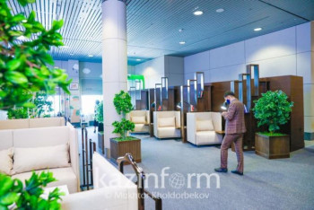 Фотография к новости: Платный зал ожидания для пассажиров появился в аэропорту Нур-Султана