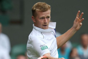 Фотография к новости: Казахстанец сотворил сенсацию на Уимблдоне