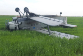 Фотография к новости: Самолет Ан-2 упал близ Кызылорды