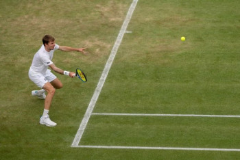 Фотография к новости: Александр Бублик остановился в третьем круге "Уимблдона"