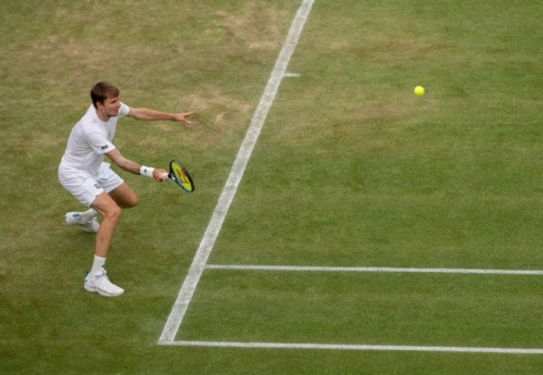 Фотография к новости: Александр Бублик остановился в третьем круге "Уимблдона"