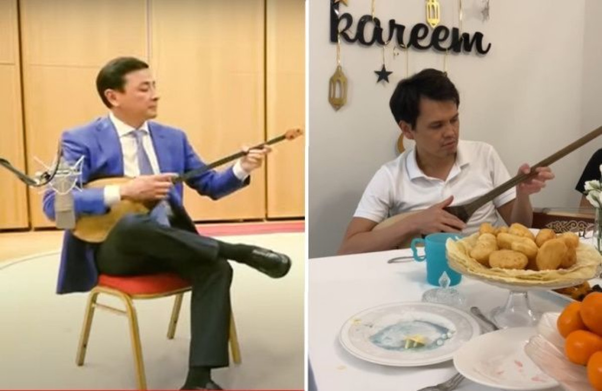 Высокопоставленные чиновники устроили челлендж с домброй