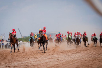 Фотография к новости: Определились победители турнира по байге на Кубок Елбасы