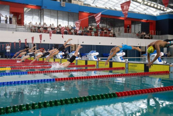 Фотография к новости: Олимпийский бассейн, аналогов которому нет в ЦА, открыли в Талдыкоргане