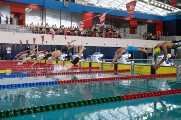 Фотография к новости: Олимпийский бассейн, аналогов которому нет в ЦА, открыли в Талдыкоргане