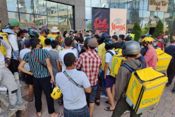 Фотография к новости: Курьеры по доставке еды снова вышли на забастовку в Алматы