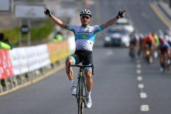 Фотография к новости: Алексей Луценко поднялся в общем зачете "Тур де Франс"