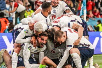 Фотография к новости: Англия в дополнительное время обыграла Данию и вышла в финал Евро-2020