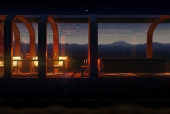 Фотография к новости: Скоростной прозрачный поезд будет курсировать во Франции