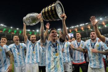 Фотография к новости: Футбол. Аргентина обыграла Бразилию и стала чемпионом Америки