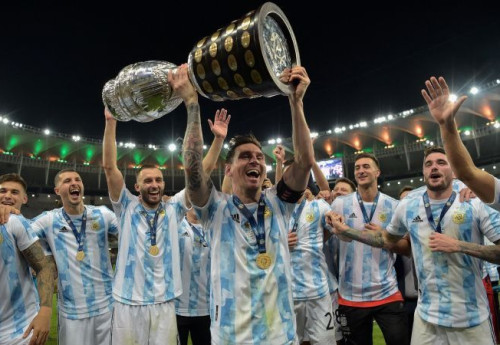 Фотография к новости: Футбол. Аргентина обыграла Бразилию и стала чемпионом Америки