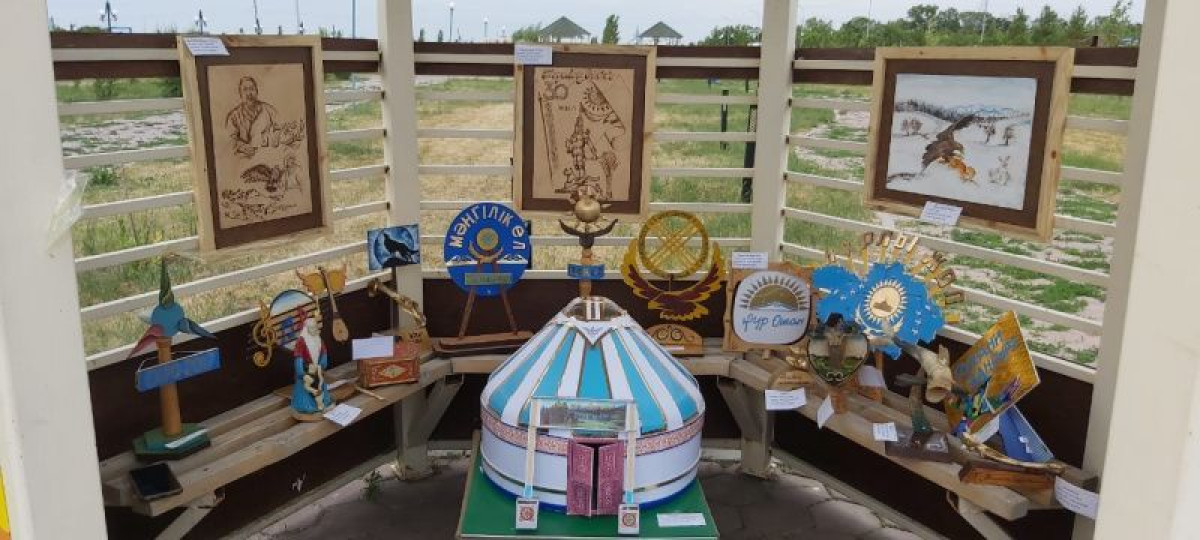 Акмолинские художники и мастера представили свои работы на конкурсе, посвященном юбилею Независимости
