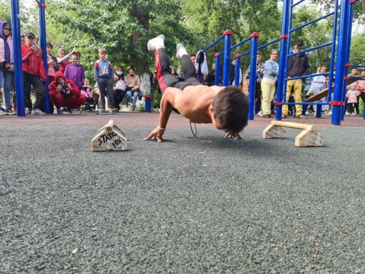 Летний сезон по Street Workout стартовал в Кокшетау
