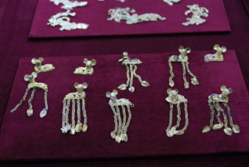 Фотография к новости: Сенсационные золотые артефакты обнаружены в Восточном Казахстане