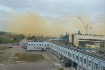 Фотография к новости: На азотном заводе в Украине произошел взрыв