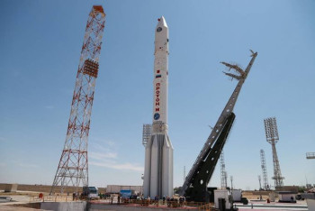 Фотография к новости: Ракета "Протон-М" стартовала с космодрома Байконур