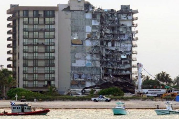 Фотография к новости: Завершена поисковая операция на месте обрушившегося дома в Майами