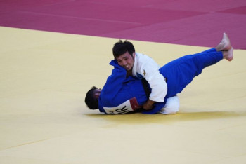 Фотография к новости: Елдос Сметов вышел в четвертьфинал турнира в Токио