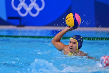 Фотография к новости: Казахстанские ватерполисты уступили в первом матче на ОИ-2020