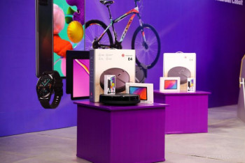 Фотография к новости: В Актобе разыграли призы среди вакцинированных