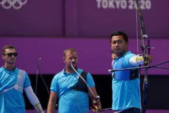 Фотография к новости: Казахстанские лучники завершили выступления на ОИ в Токио