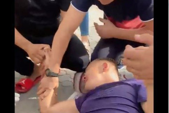 Фотография к новости: Симулировавшего припадок после вакцины иностранца оштрафовали в Атырау