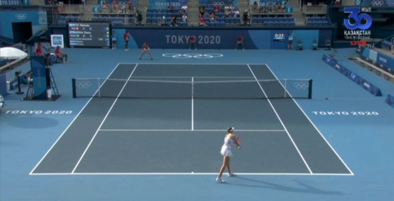 Фотография к новости: Елена Рыбакина будет биться за бронзу Олимпиады